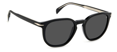 Men David Beckham Sunglasses: DB 1099/S - Black(2) - SpecSMART Eye Clinic (Diagonal View)